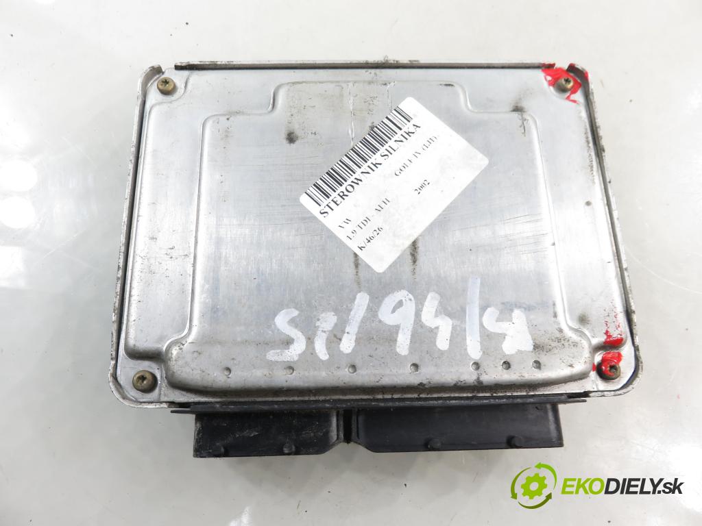 VW GOLF IV (1J1) HB 2002 66,00 1.9 TDI 90 - ALH 1896,00 Riadiaca jednotka Motor 038906012FA ; 0281010650