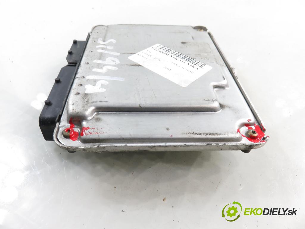 VW GOLF IV (1J1) HB 2002 66,00 1.9 TDI 90 - ALH 1896,00 Riadiaca jednotka Motor 038906012FA ; 0281010650