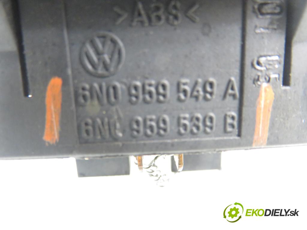 VW POLO (6N2) HB 2001 55,00 1.4 TDI - AMF 1422,00 Panel ovládania okien 6N0959549A ; 6N0959539B