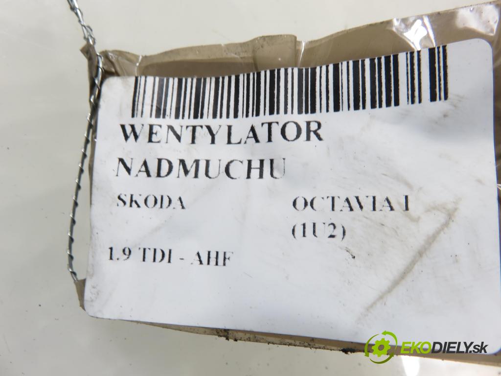 SKODA OCTAVIA I (1U2) LIFTBACK 2000 81,00 1.9 TDI - AHF 1896,00 Ventilátor vetráku 1J1819021A
