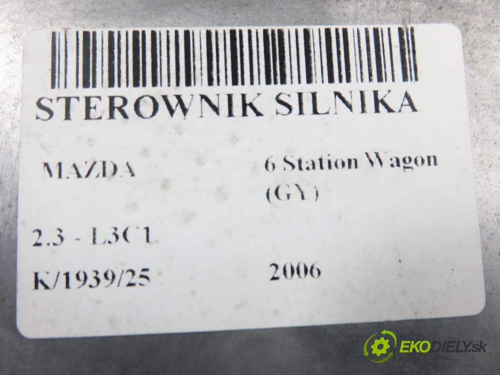 MAZDA 6 Station Wagon (GY) KOMBI 2006 122,00 2.3 - L3C1 2261,00 Riadiaca jednotka Motor L3R418881E ; E6T54474H4