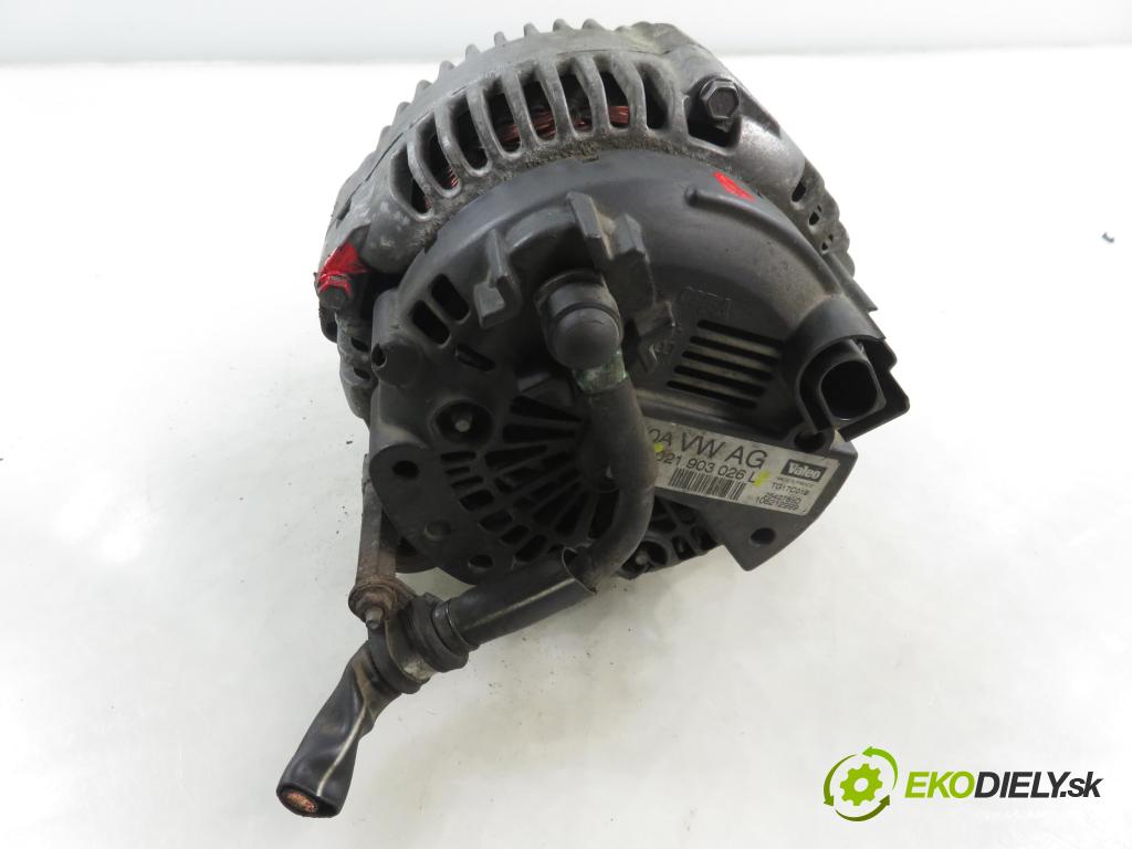 VW PASSAT B6 Variant (3C5) KOMBI 2006 103,00 2.0 TDI PD 8V 140 - BMP 1968,00 Alternátor 021903026L (Alternátor)