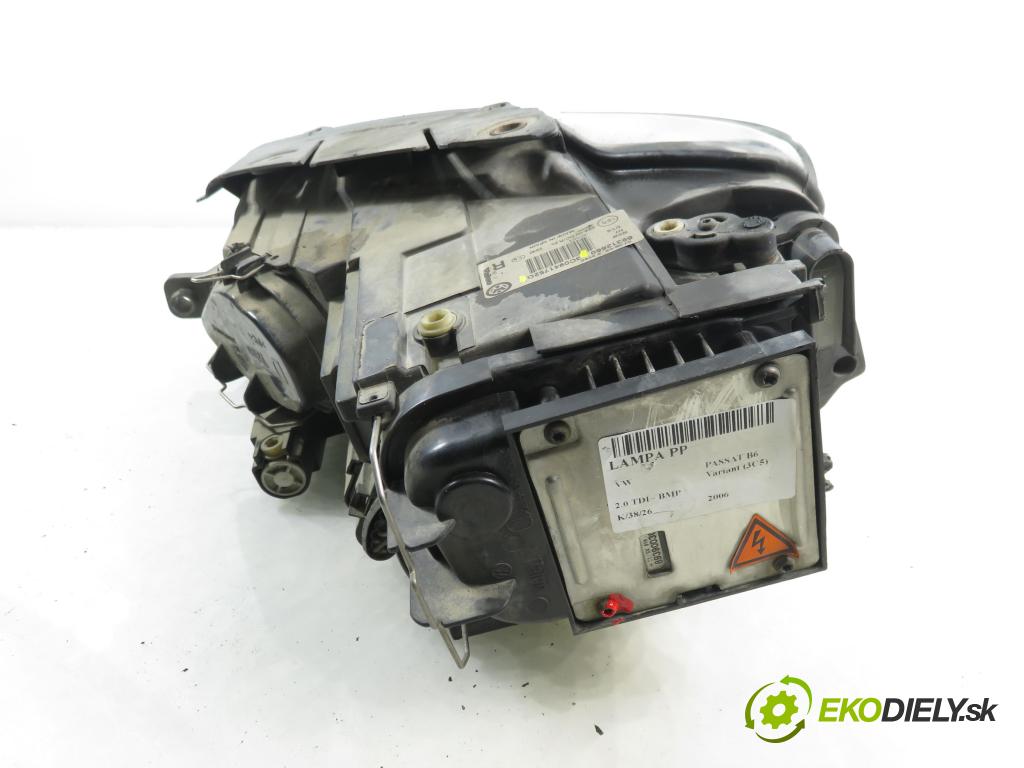 VW PASSAT B6 Variant (3C5) KOMBI 2006 103,00 2.0 TDI PD 8V 140 - BMP 1968,00 Svetlo PP 3C0941752G