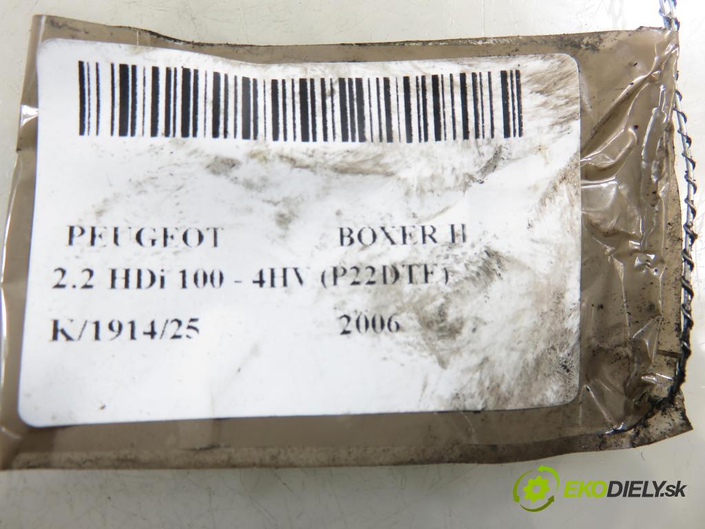 PEUGEOT BOXER Skrzynia FURGON 2006 74,00 2.2 HDi 100 - 4HV (P22DTE) 2198,00 Pumpa paliva 