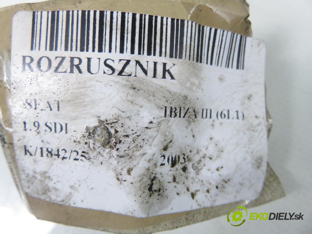 SEAT IBIZA III (6L1) HB 2003 47,00 1.9 SDI - ASY 1896,00 Štartér  (Štartér)