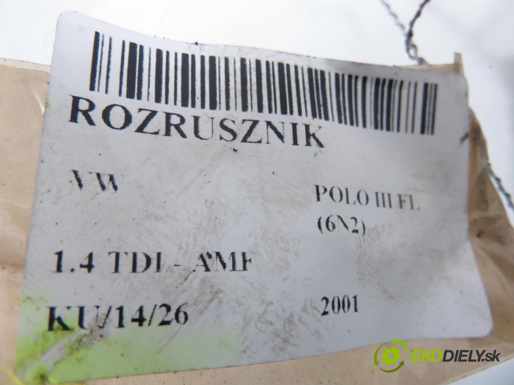 VW POLO (6N2) HB 2001 55,00 1.4 TDI - AMF 1422,00 startér 220974 (Startér)