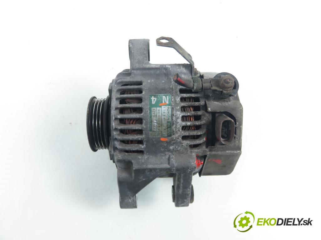 TOYOTA YARIS (_P1_) HB 2003 0,00 1.5 (NCP13_) - 1NZ-FE 1497,00 Alternátor 2706021030 (Alternátor)