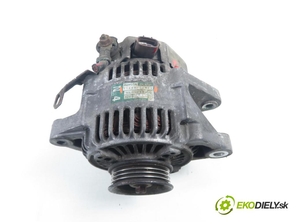 TOYOTA YARIS (_P1_) HB 2003 0,00 1.5 (NCP13_) - 1NZ-FE 1497,00 Alternátor 2706021030 (Alternátor)