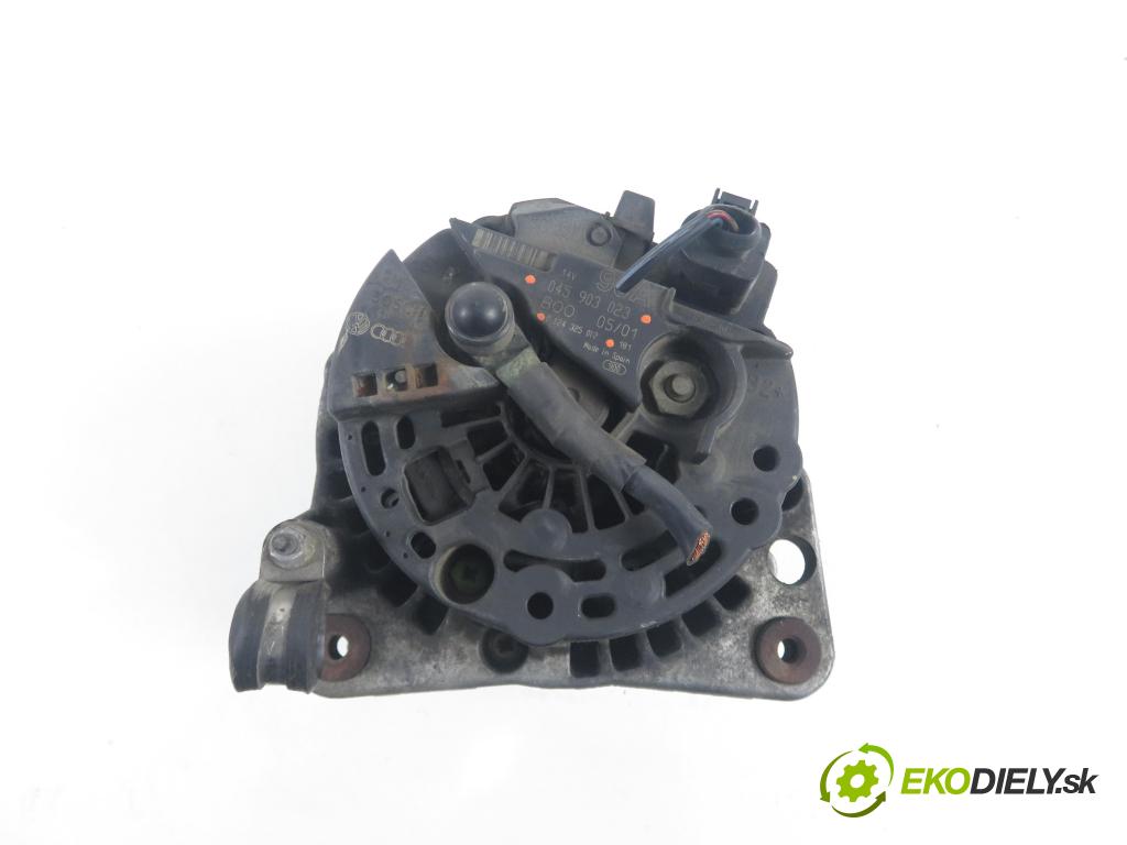 VW POLO (6N2) HB 2001 55,00 1.4 TDI - AMF 1422,00 Alternátor 045903023 ; 0124325012 (Alternátor)