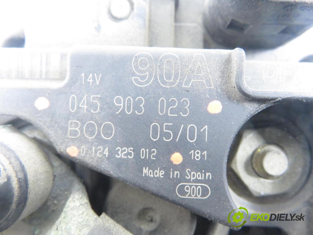 VW POLO (6N2) HB 2001 55,00 1.4 TDI - AMF 1422,00 Alternátor 045903023 ; 0124325012 (Alternátor)