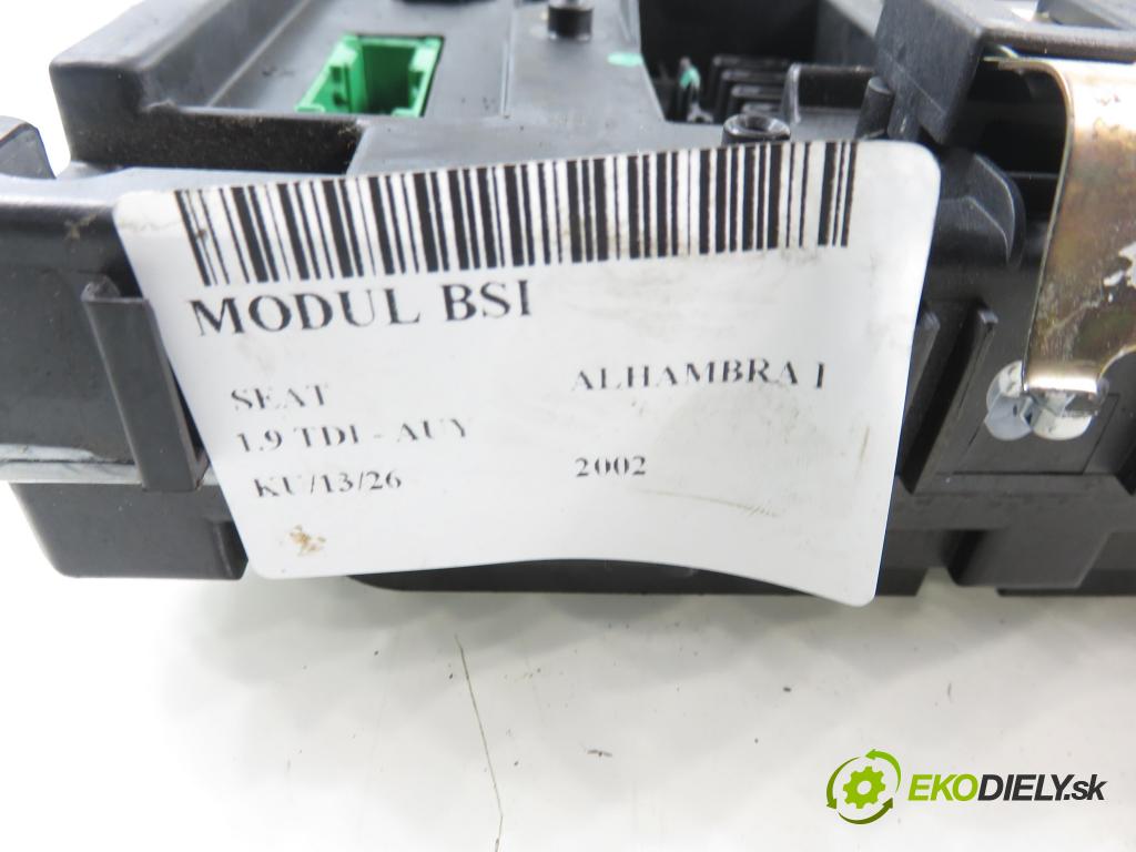 SEAT ALHAMBRA (7V8, 7V9) MINIVAN 2002 85,00 1.9 TDI PD 115 - AUY 1896,00 MODUL BSI S108152001D