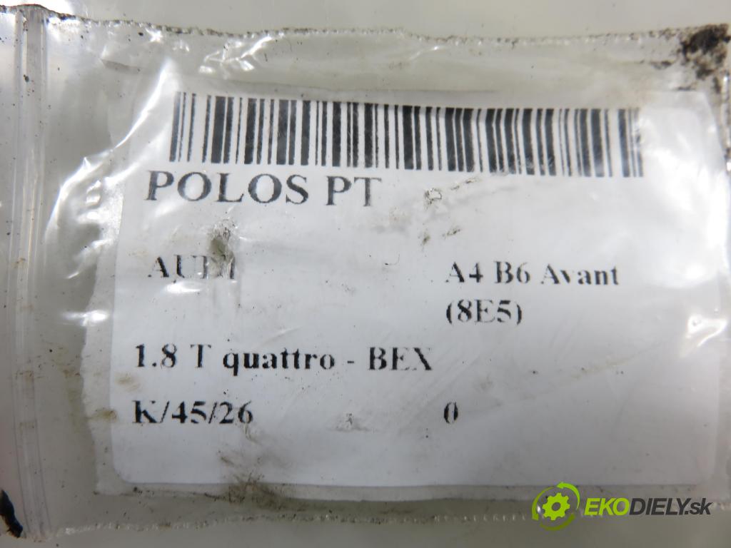 AUDI A4 Avant (8E5, B6) KOMBI 2004 140,00 1.8 T quattro - BEX 1781,00 Poloos pravé zadné 8E0501203K