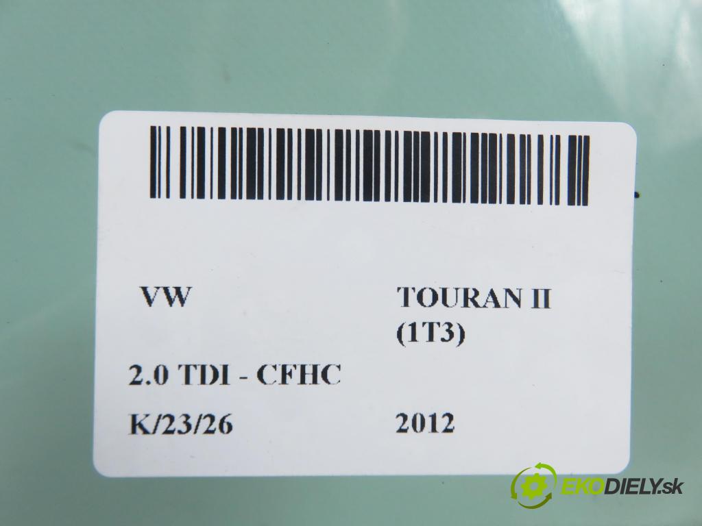 VW TOURAN (1T3) MINIVAN 2012 103,00 2.0 TDI - CFHC 1968,00 Okno LP