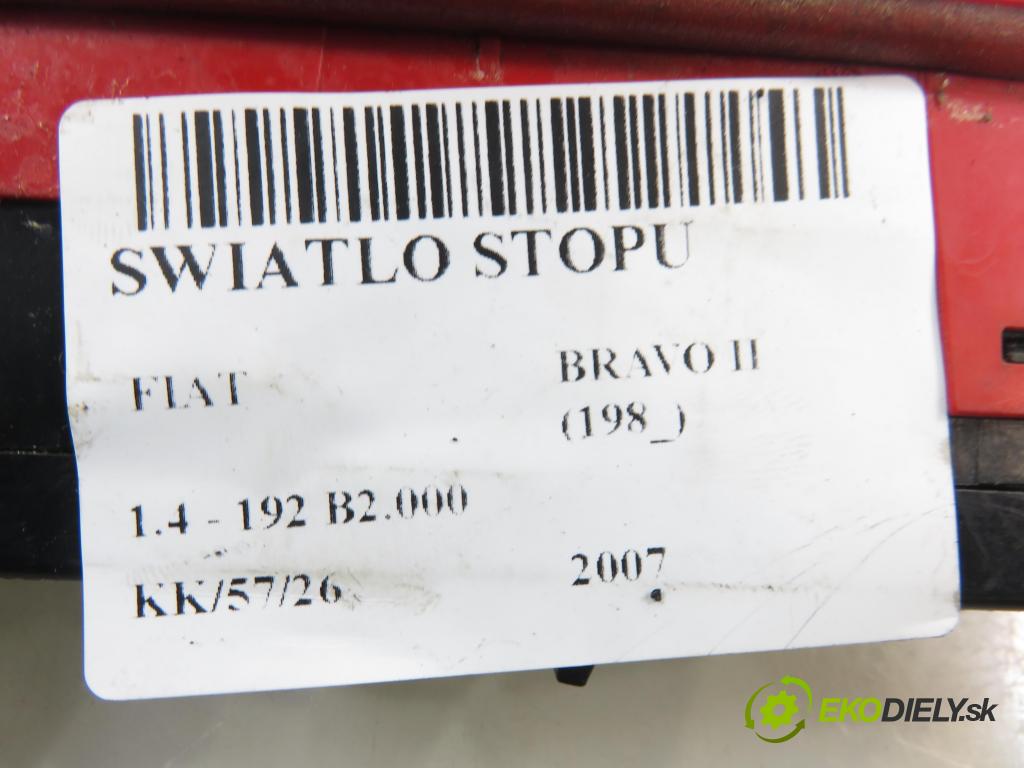 FIAT BRAVO II (198_) HB 2007 66,00 1.4 - 192 B2.000 1368,00 svetlo bŕzd 51776056