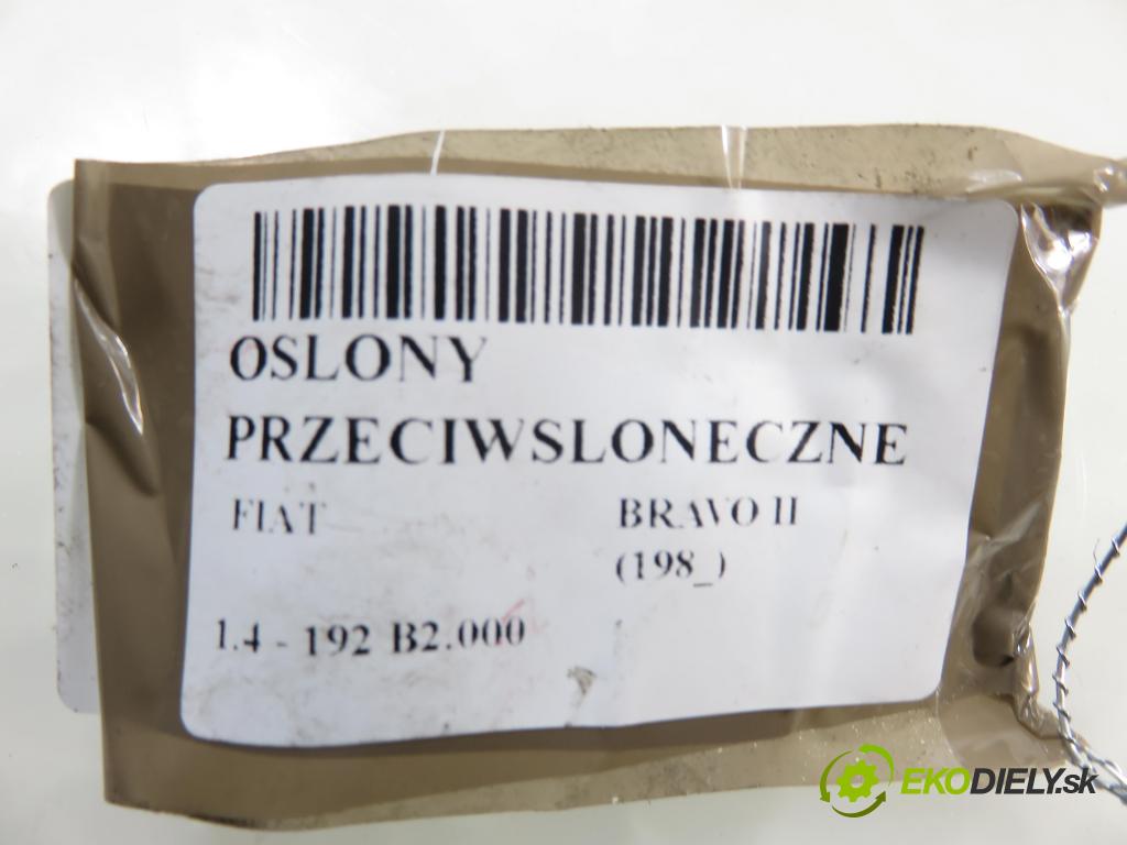 FIAT BRAVO II (198_) HB 2007 66,00 1.4 - 192 B2.000 1368,00 kryty protislnečné 