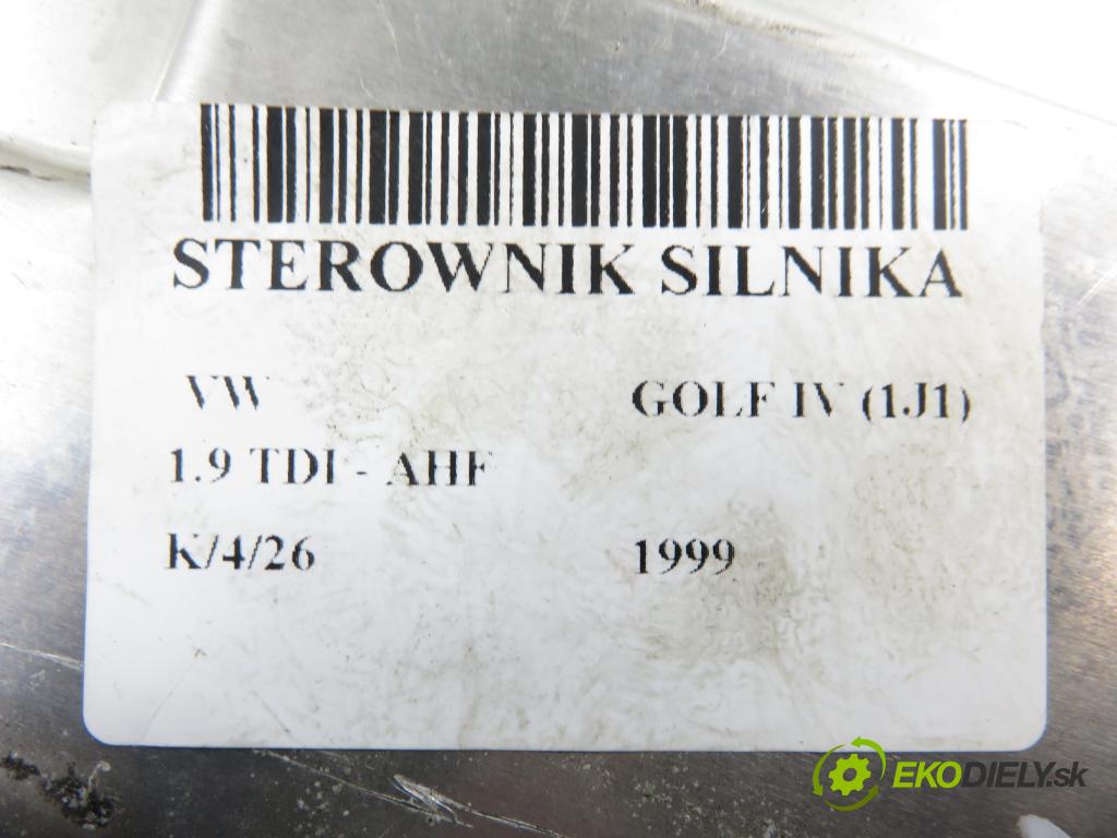 VW GOLF IV (1J1) HB 1999 81,00 1.9 TDI - AHF 1896,00 Riadiaca jednotka Motor 038906012L ; 0281010112