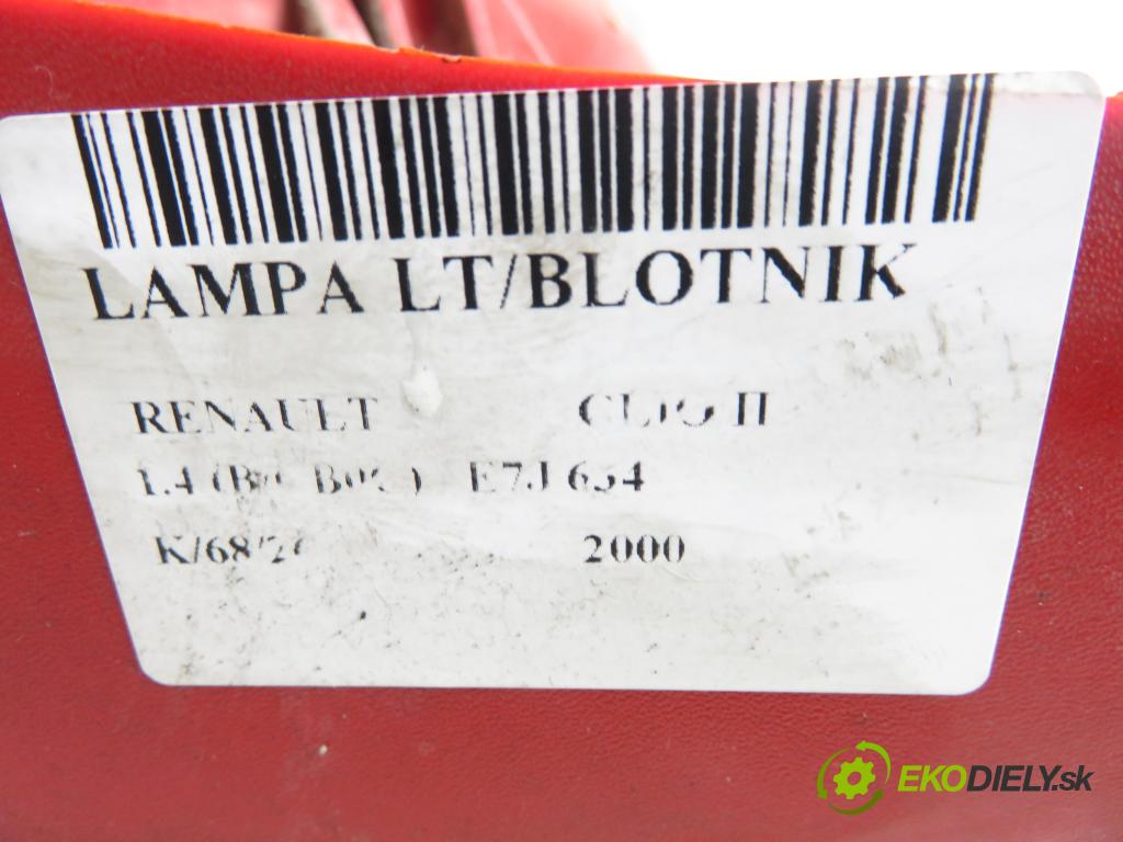 RENAULT CLIO II (BB_, CB_) HB 2000 55,00 1.4 (B/CB0C) - E7J 634 1390,00 Svetlo ľavé zadné 
