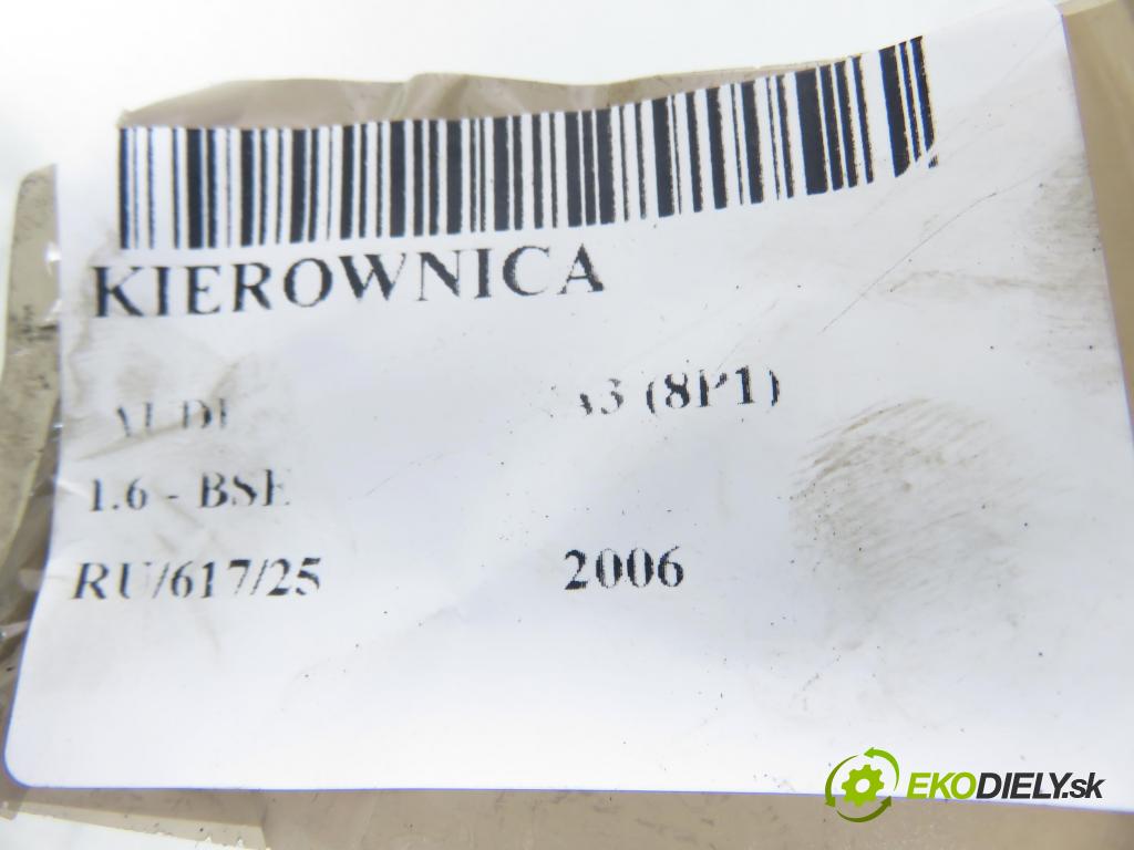AUDI A3 (8P1) HB 2006 75,00 1.6 - BSE 1595,00 Volant 8P04196894PK (Volant)