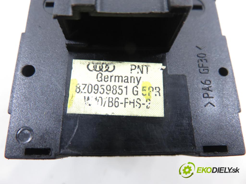 AUDI A3 (8P1) HB 2006 75,00 1.6 - BSE 1595,00 Panel ovládania okien 8Z0959851G
