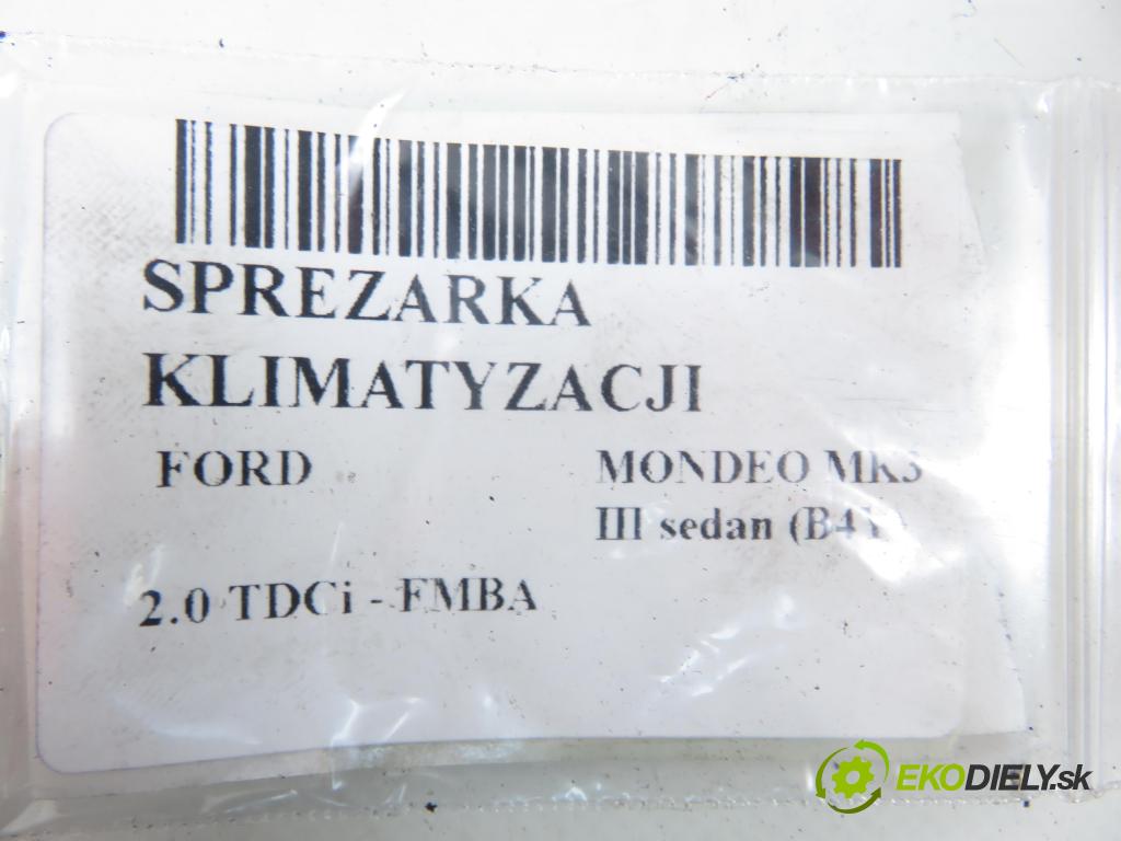 FORD MONDEO III sedan (B4Y) SEDAN 2002 96,00 2.0 TDCi - FMBA 1998,00 KOMPRESOR: klimatizace  (Kompresor klimatizace)