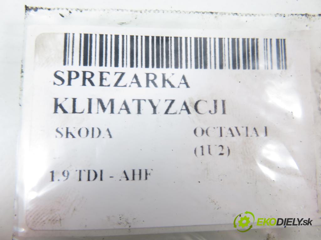 SKODA OCTAVIA I (1U2) LIFTBACK 2000 81,00 1.9 TDI - AHF 1896,00 KOMPRESOR: klimatizácie 1J0820803F (Kompresor klimatizácie)