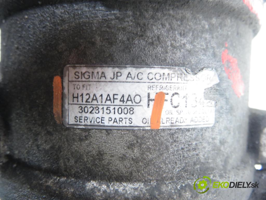 MAZDA 6 Station Wagon (GY) KOMBI 2006 122,00 2.3 - L3C1 2261,00 KOMPRESOR: klimatizace H12A1AF4A0 (Kompresor klimatizace)