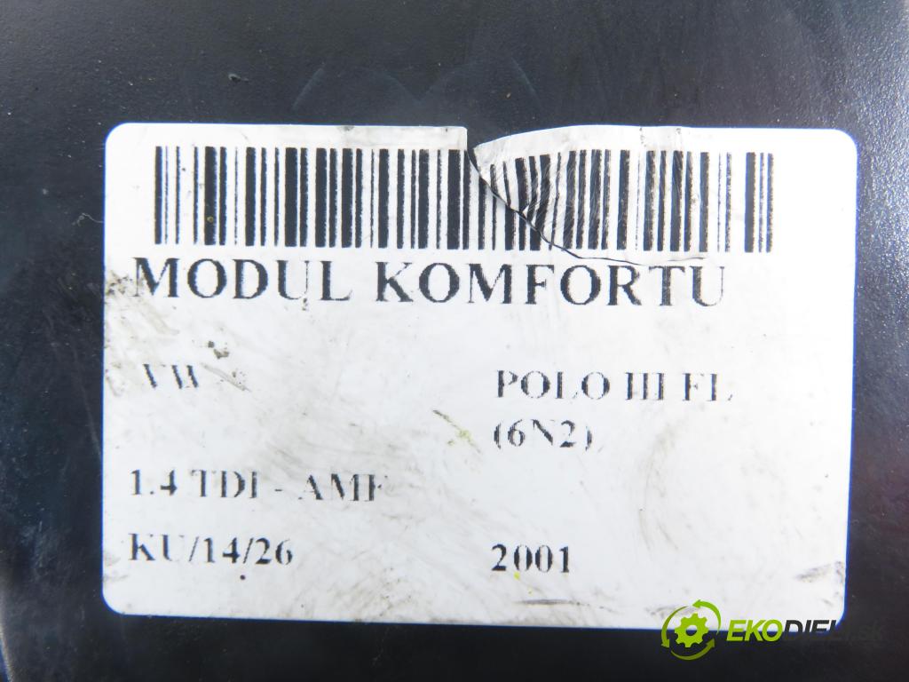 VW POLO (6N2) HB 2001 55,00 1.4 TDI - AMF 1422,00 MODUL komfortu 6N0959799B ; 5DK00795455