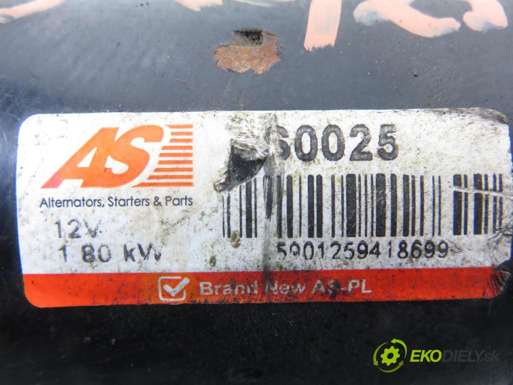 SKODA OCTAVIA I (1U2) LIFTBACK 2000 81,00 1.9 TDI - AHF 1896,00 Štartér S0025 (Štartér)