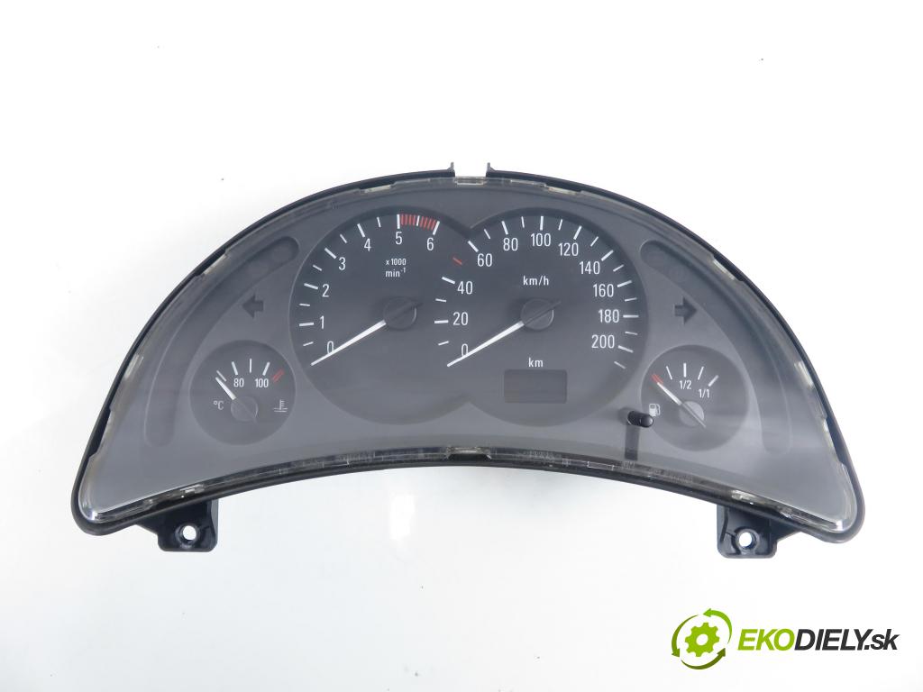 OPEL CORSA C (X01) HB 2006 55,00 1.7 DTI - Y 17 DT 1686,00 Prístrojovka elektrický 09166808FB