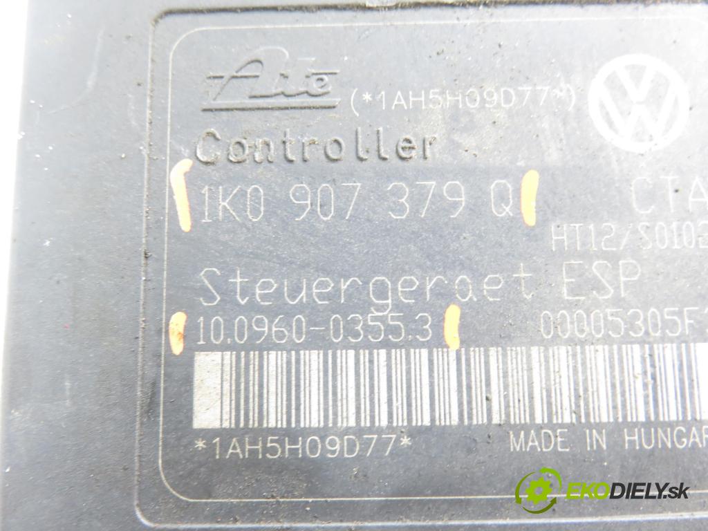 AUDI A3 (8P1) HB 2006 75,00 1.6 - BSE 1595,00 Pumpa ABS 10096003553 ; 1K0907379Q ; 1K0614517M (Pumpa ABS)