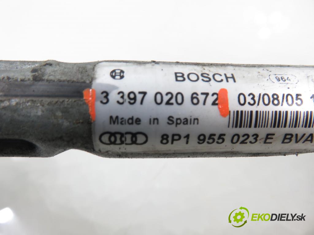 AUDI A3 (8P1) HB 2006 75,00 1.6 - BSE 1595,00 Motorček stieračov 0390241783 ; 3397020672 ; 8P1955119B