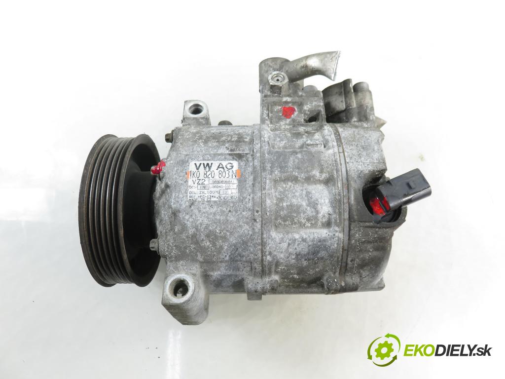 AUDI A3 (8P1) HB 2006 75,00 1.6 - BSE 1595,00 KOMPRESOR: klimatizácie 1K0820803N (Kompresor klimatizácie)
