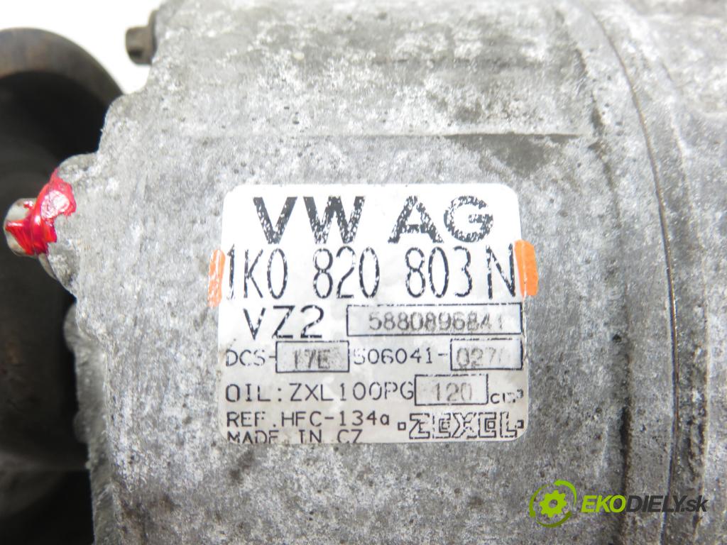 AUDI A3 (8P1) HB 2006 75,00 1.6 - BSE 1595,00 KOMPRESOR: klimatizácie 1K0820803N (Kompresor klimatizácie)