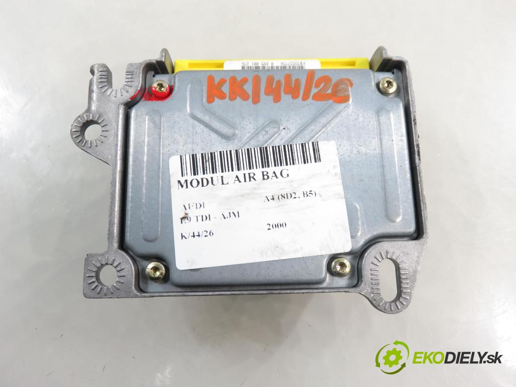 AUDI A4 (8D2, B5) SEDAN 2000 85,00 1.9 TDI - AJM 1896,00 MODUL air BAG 8D0959655J ; 0285001276