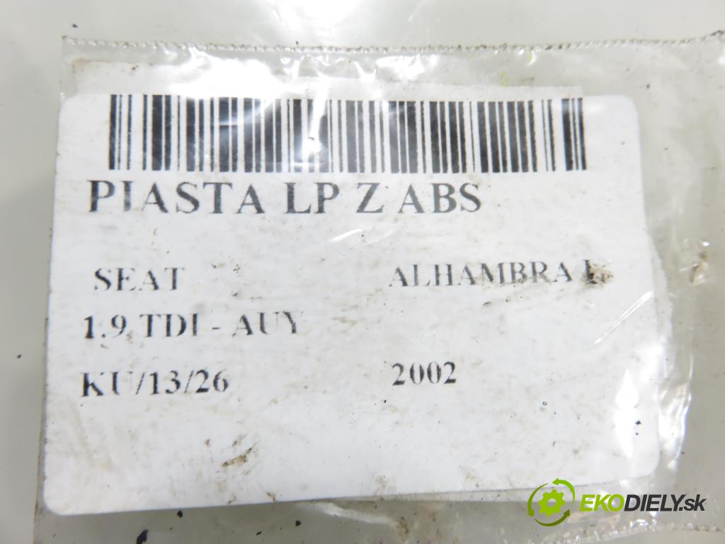 SEAT ALHAMBRA (7V8, 7V9) MINIVAN 2002 85,00 1.9 TDI PD 115 - AUY 1896,00 náboj LP ABS 
