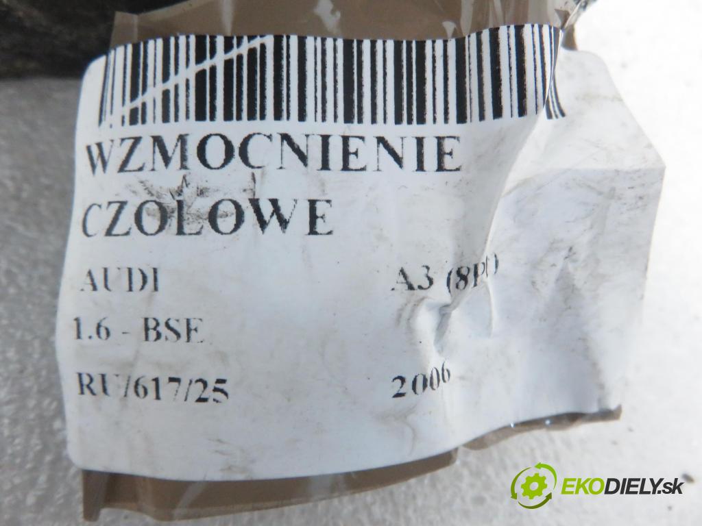 AUDI A3 (8P1) HB 2006 75,00 1.6 - BSE 1595,00 Výstuha čelné 8P0807113R