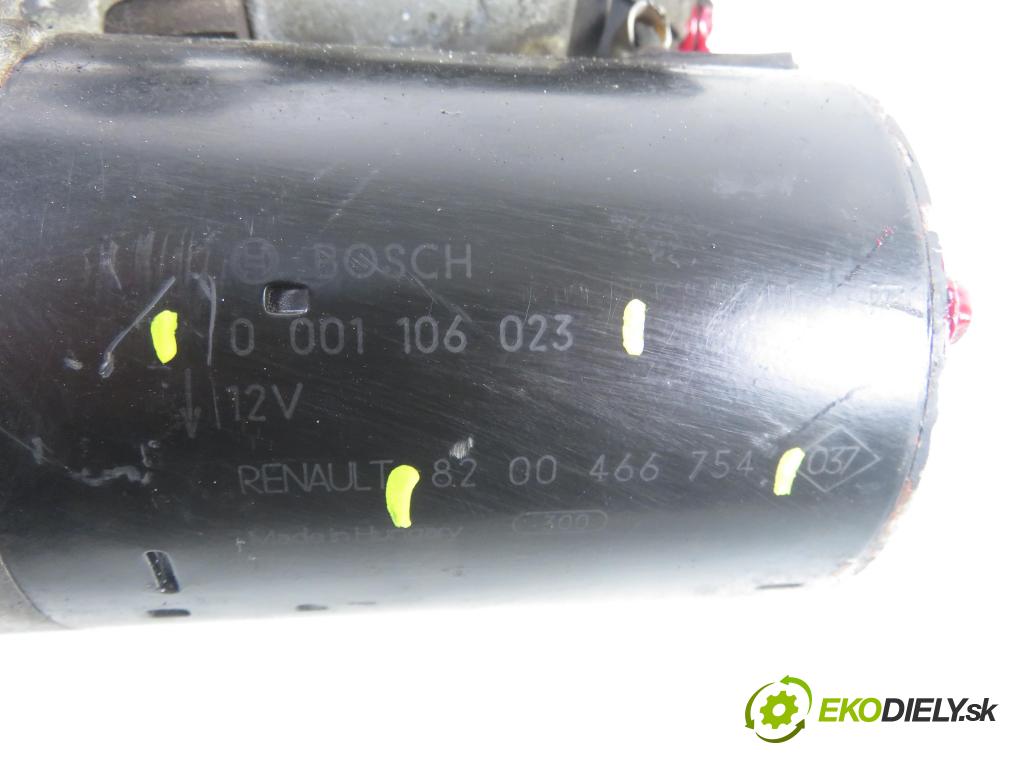 RENAULT LAGUNA II Grandtour (KG0/1_) KOMBI 2006 125,00 2.0 16V - F4R 784 1998,00 Štartér 8200466754 ; 0001106023 (Štartér)
