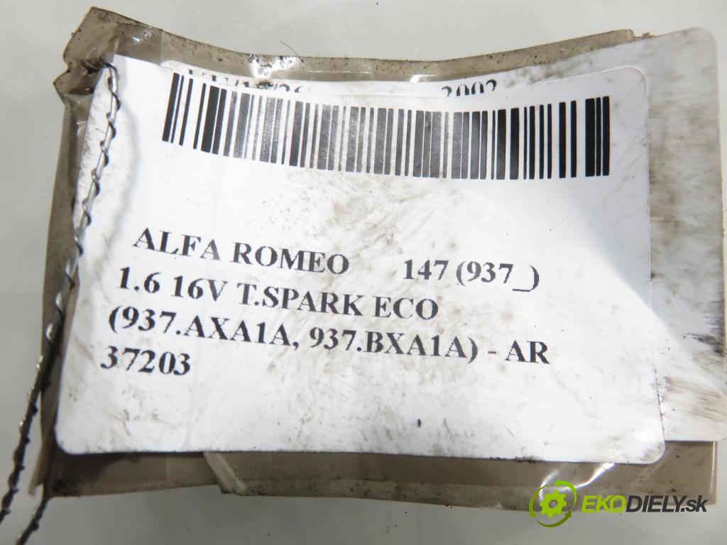ALFA ROMEO 147 (937_) HB 2002 77,00 1.6 16V T.SPARK ECO 105 - AR 37203 1598,00 potrubí VYČERPAT:  (Výfukové potrubí)
