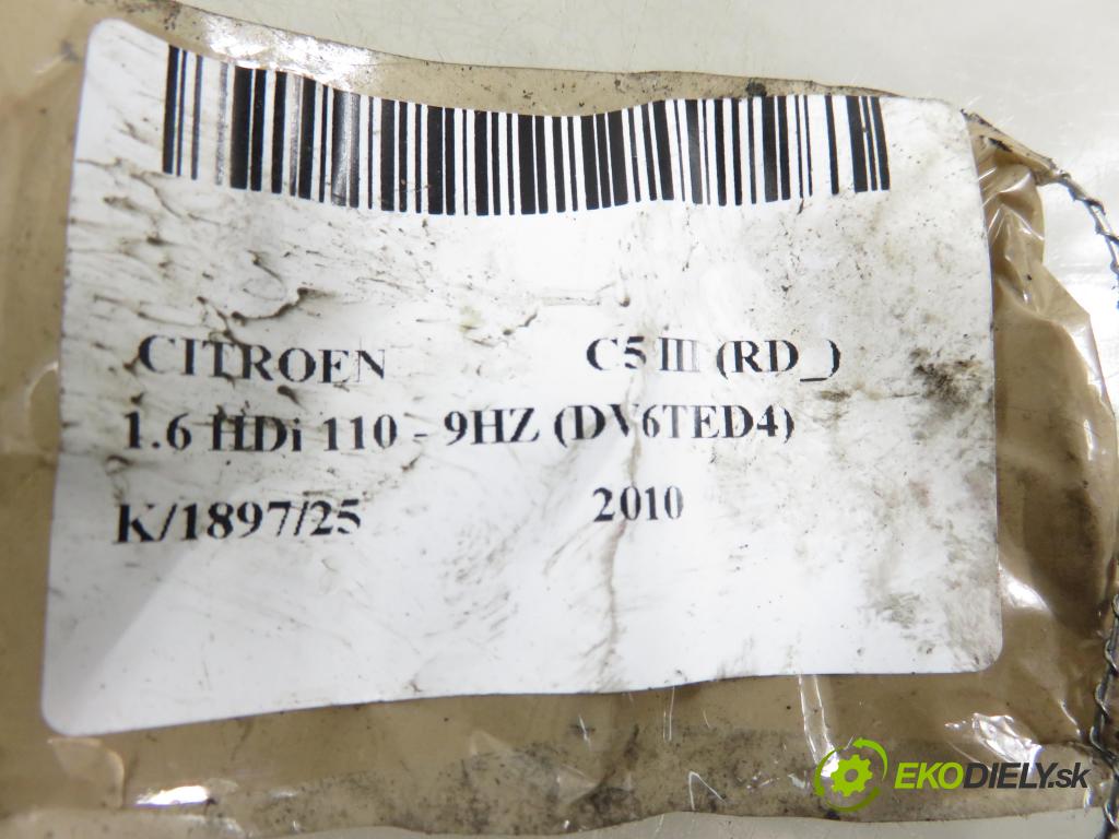 CITROEN C5 III (RD_) SEDAN 2010 80,00 1.6 HDi 110 - 9HZ (DV6TED4) 1560,00 Motorček stieračov 53569612