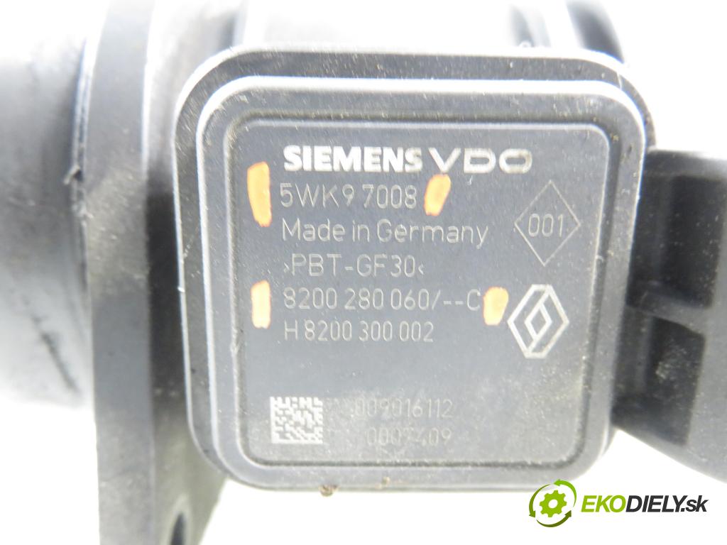 RENAULT SCENIC II (JM0/1_) MINIVAN 2004 63,00 1.5 dCi (JM1F) - K9K 724 1461,00 váha vzduchu vzduchu 5WK97008 ; 8200280060C