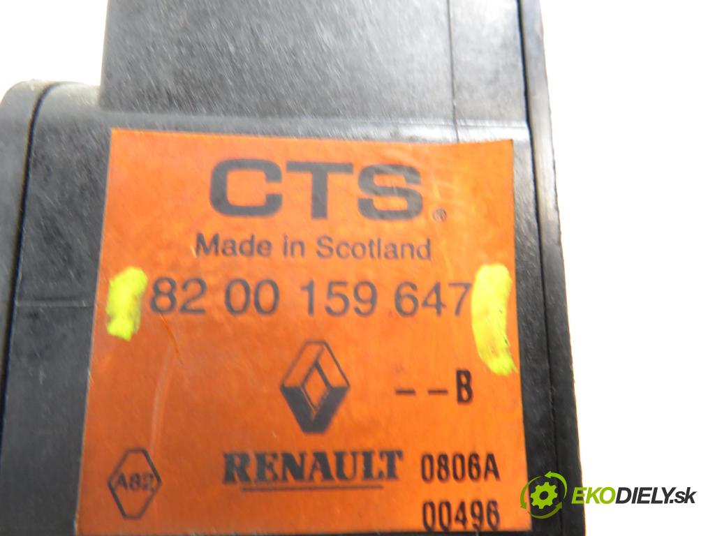 RENAULT SCENIC II (JM0/1_) MINIVAN 2004 63,00 1.5 dCi (JM1F) - K9K 724 1461,00 Potenciometer plynu 8200159647 (Potenciometer plynového pedálu)