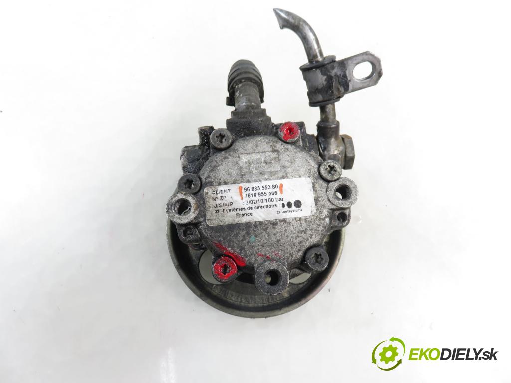 CITROEN C5 III (RD_) SEDAN 2010 80,00 1.6 HDi 110 - 9HZ (DV6TED4) 1560,00 Pumpa servočerpadlo 9688355380 ; 7618955566 (Servočerpadlo)