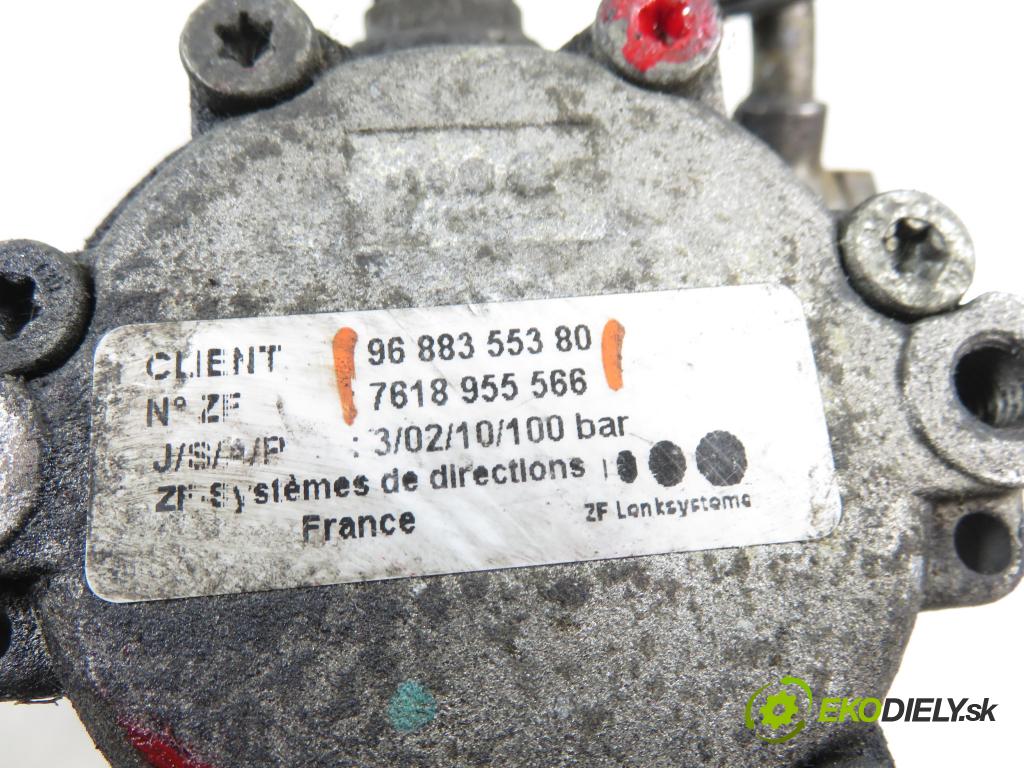 CITROEN C5 III (RD_) SEDAN 2010 80,00 1.6 HDi 110 - 9HZ (DV6TED4) 1560,00 Pumpa servočerpadlo 9688355380 ; 7618955566 (Servočerpadlo)