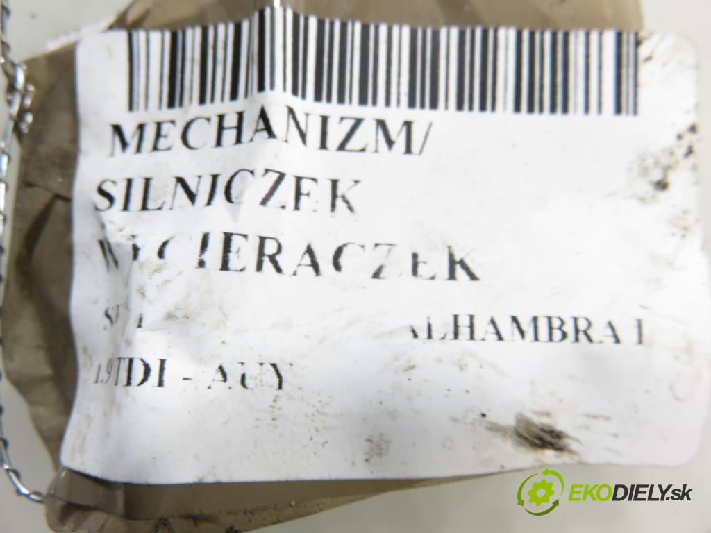 SEAT ALHAMBRA (7V8, 7V9) MINIVAN 2002 85,00 1.9 TDI PD 115 - AUY 1896,00 Motorček stieračov 0390241441 ; 7M1955113 ; 3398009476
