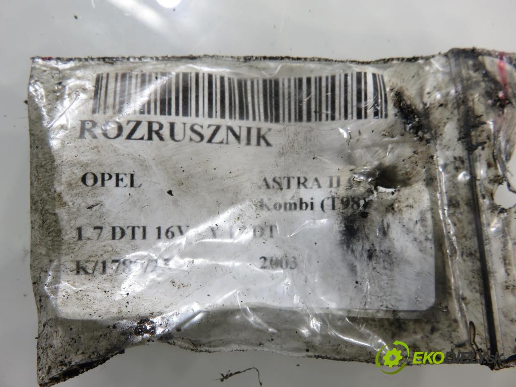 OPEL ASTRA G Kombi (T98) KOMBI 2003 55,00 1.7 DTI 16V - Y 17 DT 1686,00 Štartér 8971891181 ; S114829B (Štartér)