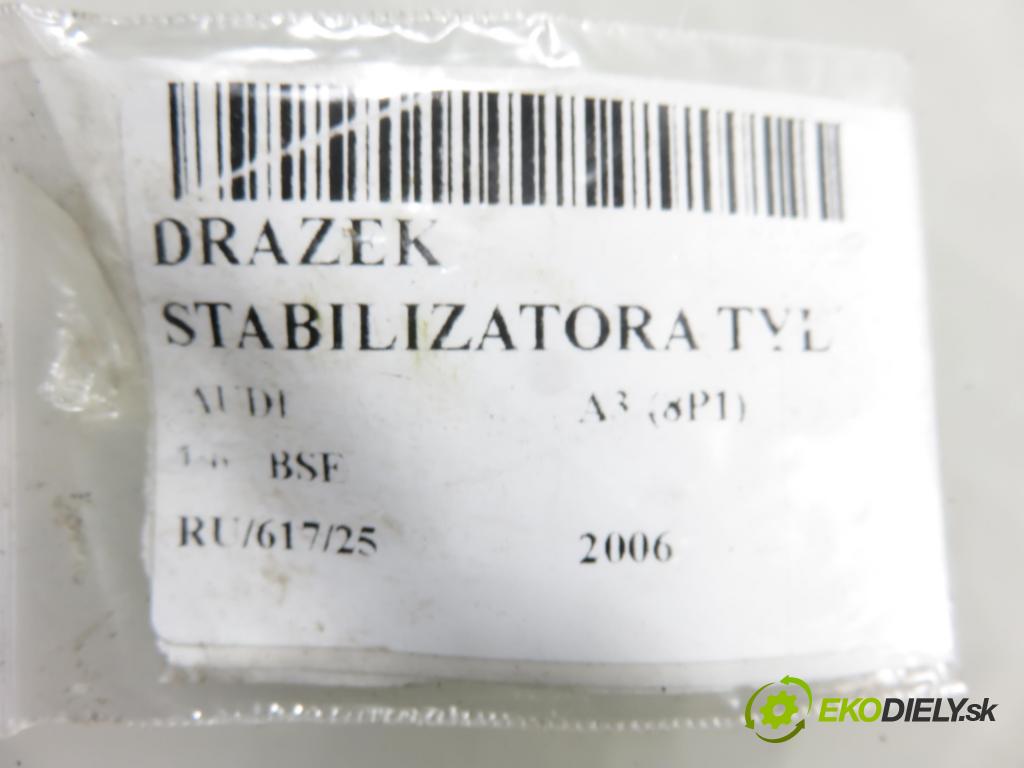 AUDI A3 (8P1) HB 2006 75,00 1.6 - BSE 1595,00 TYČ: stabilizátora zadné 1006530015