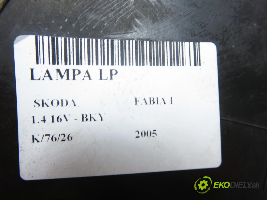 SKODA FABIA I (6Y2) HB 2005 55,00 1.4 16V - BKY 1390,00 Svetlo LP 