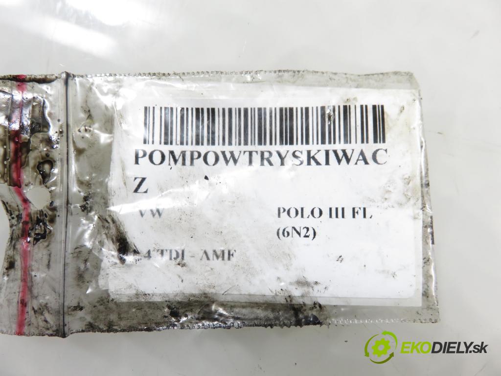 VW POLO (6N2) HB 2001 55,00 1.4 TDI - AMF 1422,00 Vstrekovač 045130073T ; 0414720035 (Vstrekovač paliva)