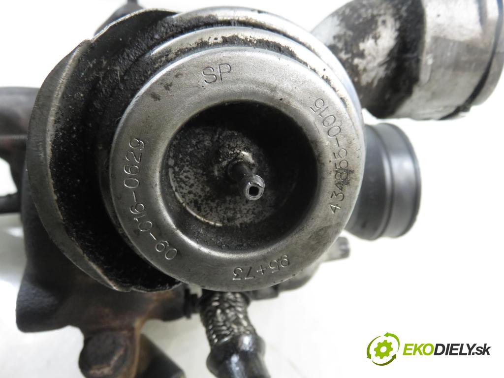 SEAT IBIZA III (6L1) HB 2003 96,00 1.9 TDI PD 130 - ASZ 1896,00 RYCHLONABÍJEČKA: 038253016G (Kompletní turbodmychadlo)