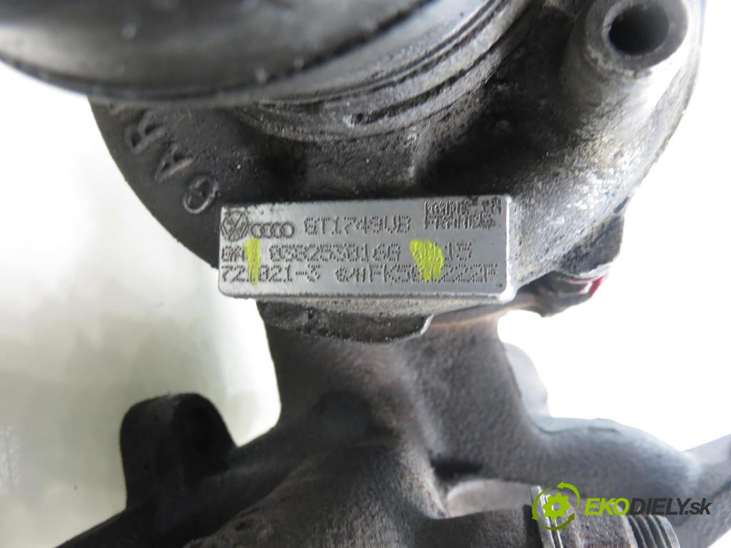 SEAT IBIZA III (6L1) HB 2003 96,00 1.9 TDI PD 130 - ASZ 1896,00 RYCHLONABÍJEČKA: 038253016G (Kompletní turbodmychadlo)